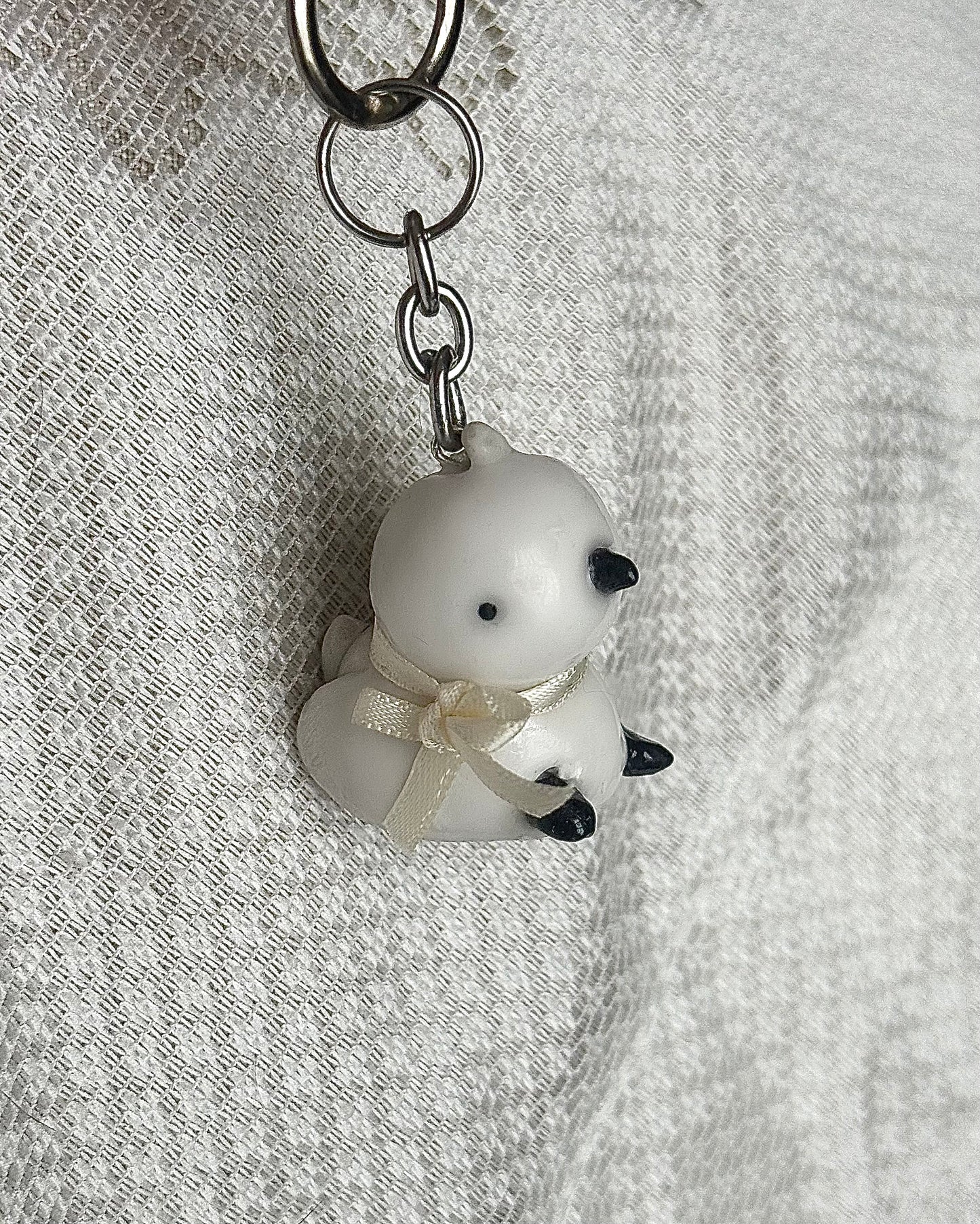 Baby Swan Mini Keychain