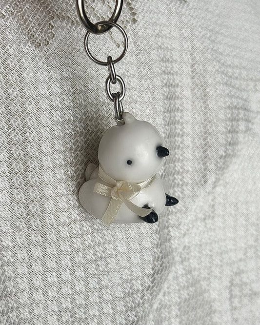 Baby Swan Mini Keychain