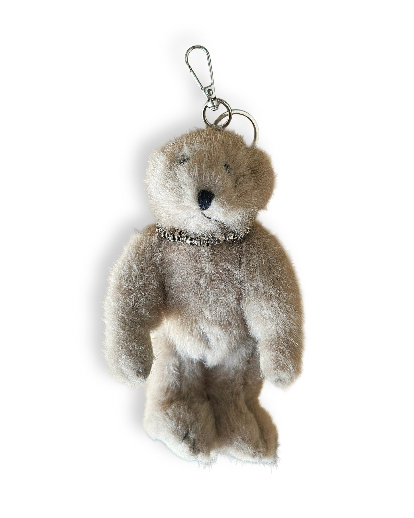 Vintage Movable Bear Keychain